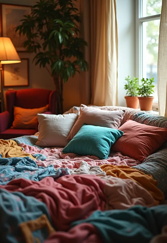 25 Cute Crafts for Teenagers DIY Room Decor Full of Personality - 1. Upcycled T-Shirt Pillows