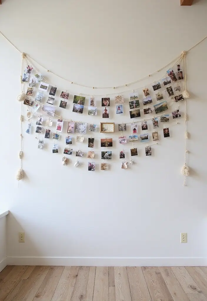 25 DIY Bedroom Decor for Small Rooms That Feel Spacious - 15. Personalized Photo Displays