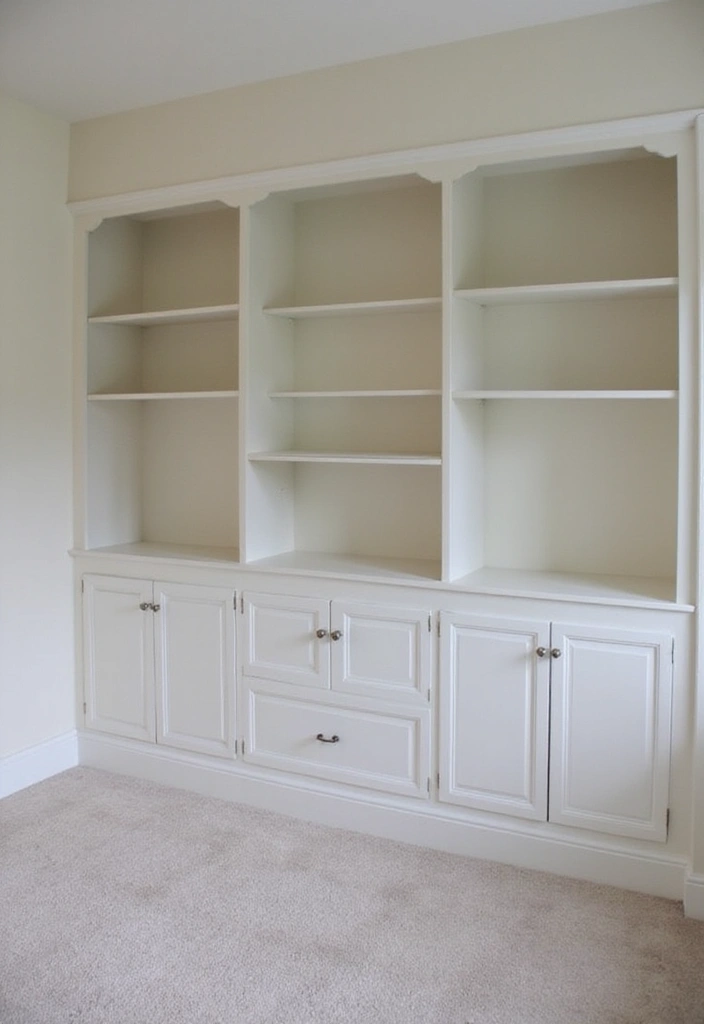 25 DIY Bedroom Decor for Small Rooms That Feel Spacious - 21. Creative Use of Space with Built-Ins