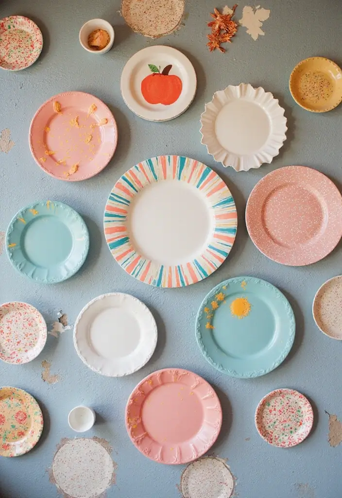 25 DIY Crafts for Home Decor Wall Art You’ll Love Making - 3. Paper Plate Wall Art