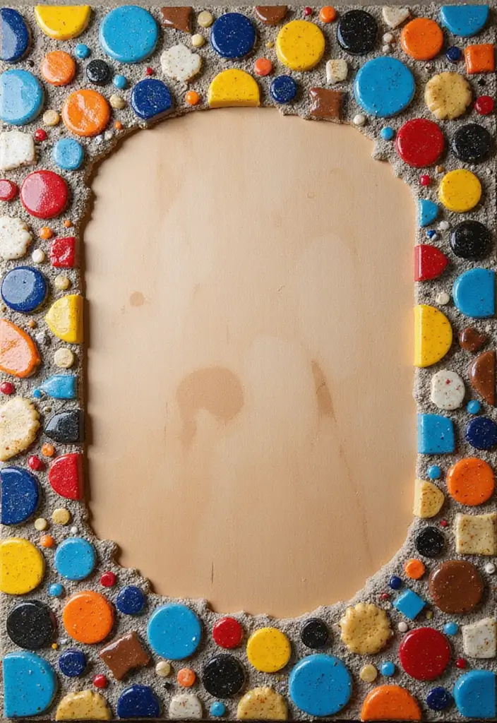 25 DIY Crafts for Home Decor Wall Art You’ll Love Making - 6. Mosaic Tile Art