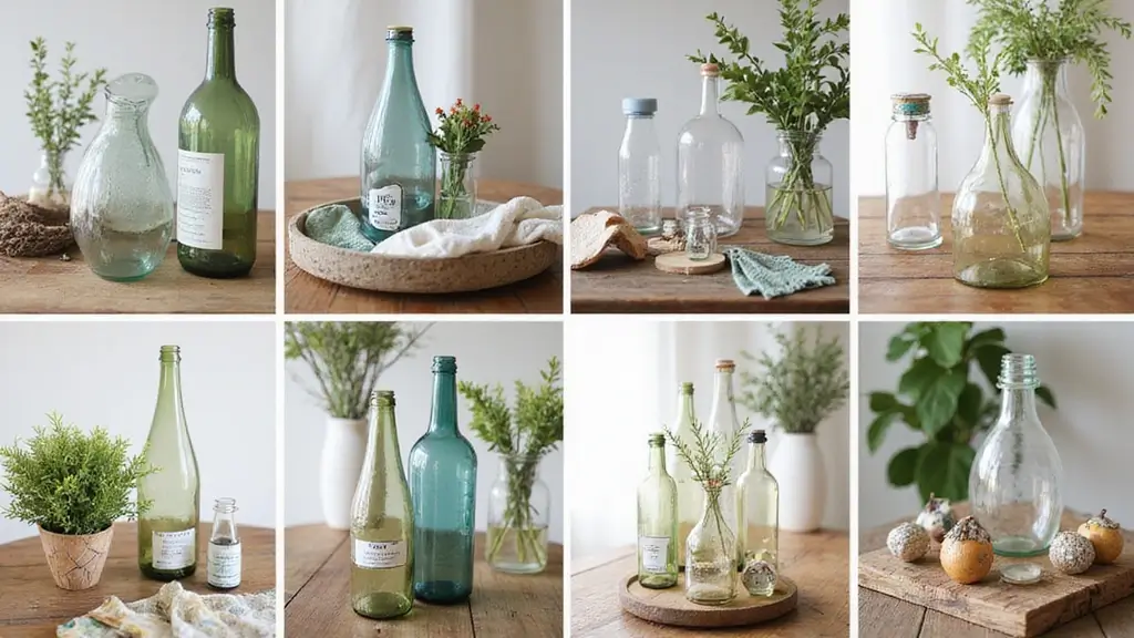 25 DIY Glass Bottle Crafts Ideas Home Decor for a Chic Look