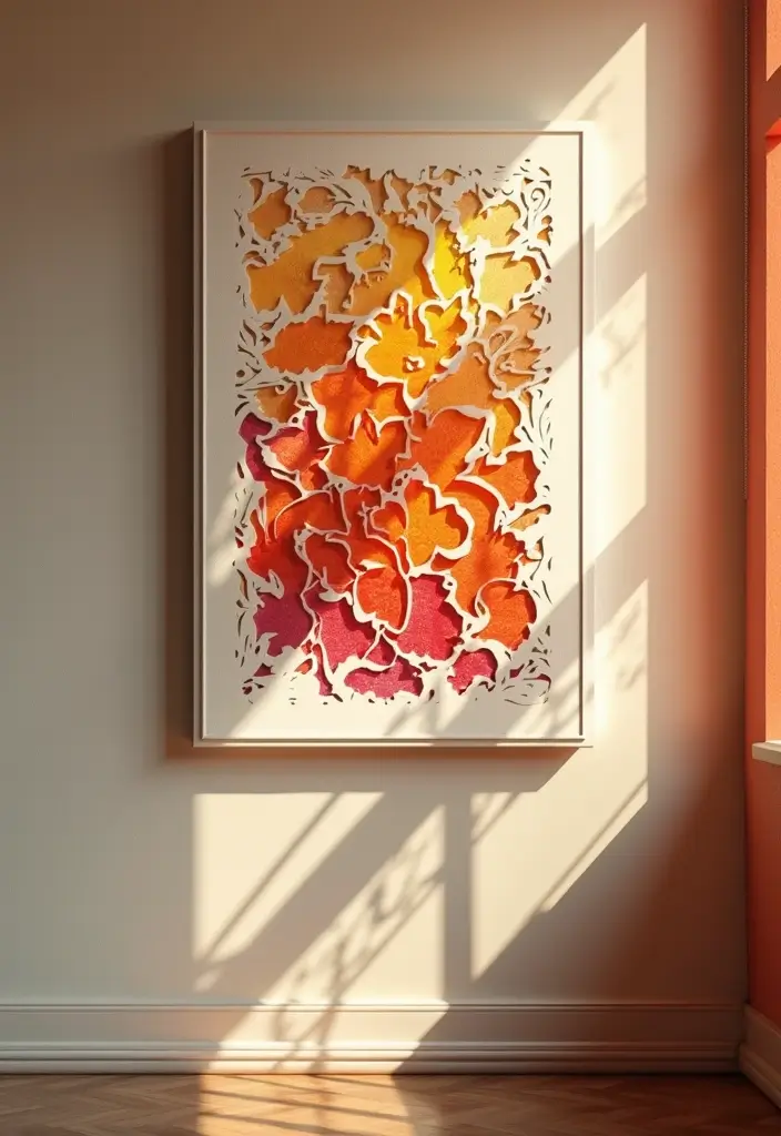 25 DIY Paper Crafts Decoration Wall Art Home Decor Made Simple - 4. Layered Paper Silhouettes