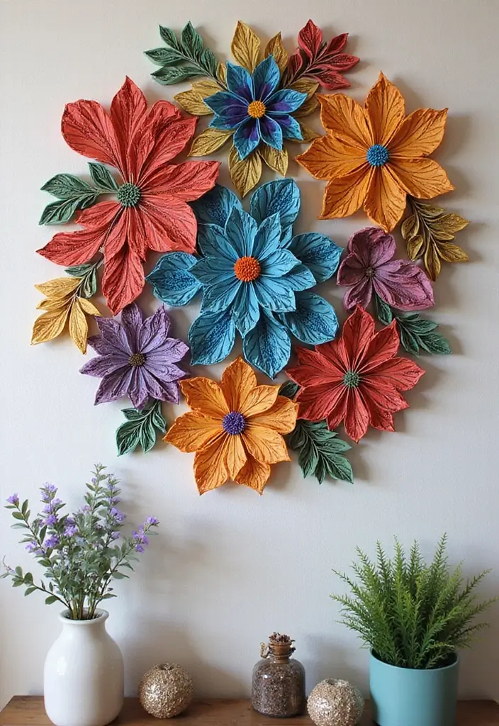 25 DIY Paper Crafts Decoration Wall Art Home Decor Made Simple - 9. Paper Quilled Art