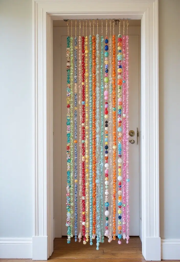 25 DIY Room Decor for Teens Aesthetic Ideas That Are Totally Viral - 14. DIY Beaded Curtains