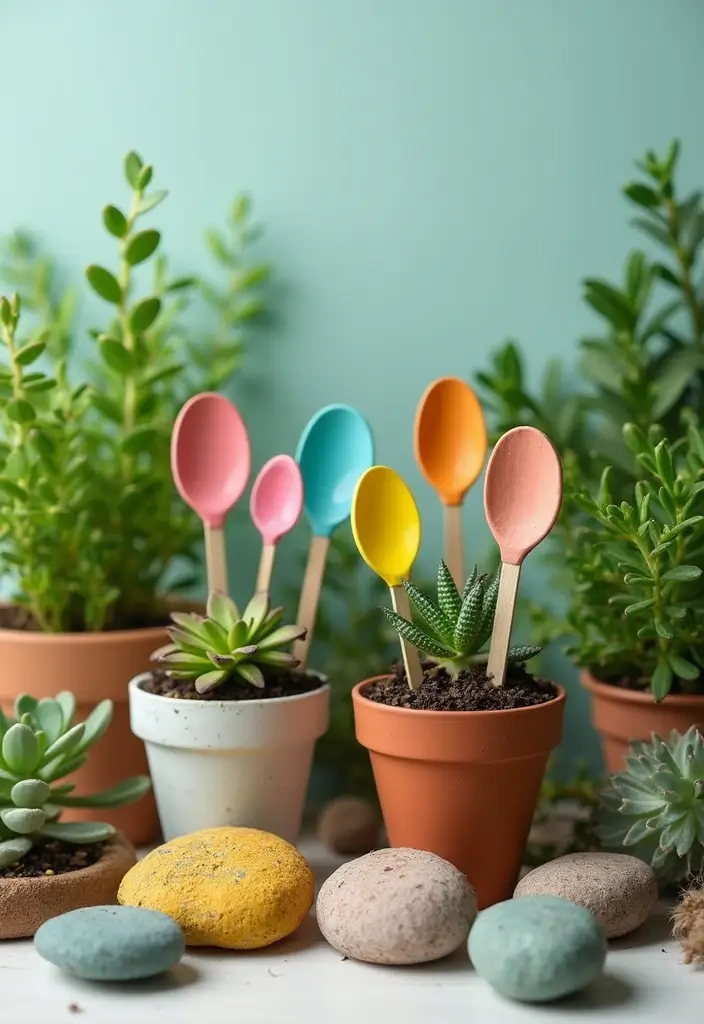 25 DIY Room Decor for Teens Aesthetic Ideas That Are Totally Viral - 16. DIY Potted Plant Markers