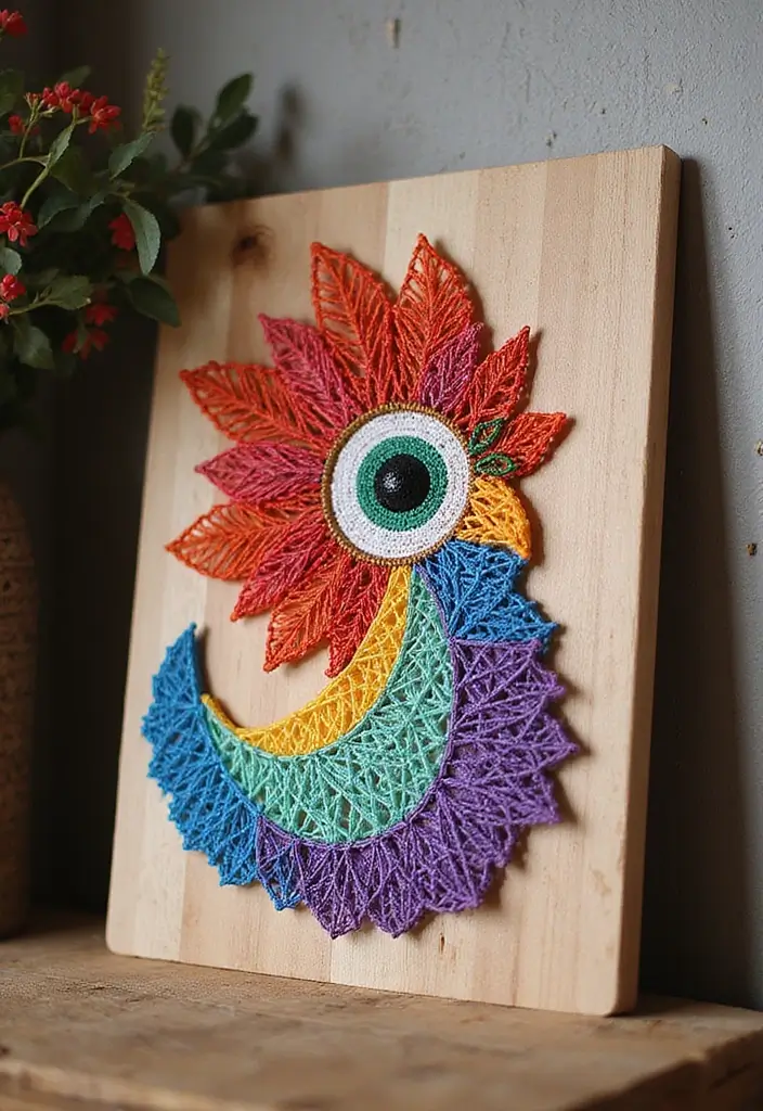 25 DIY Room Decor for Teens Aesthetic Ideas That Are Totally Viral - 18. DIY String Art