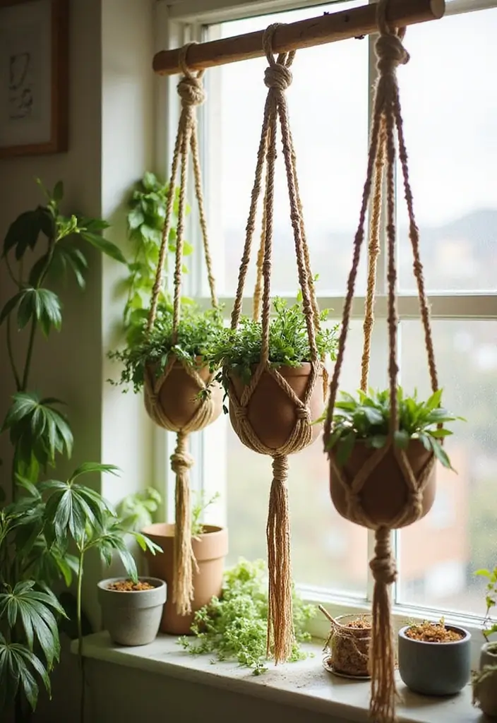 25 DIY Room Decor for Teens Aesthetic Ideas That Are Totally Viral - 2. DIY Macrame Plant Hangers