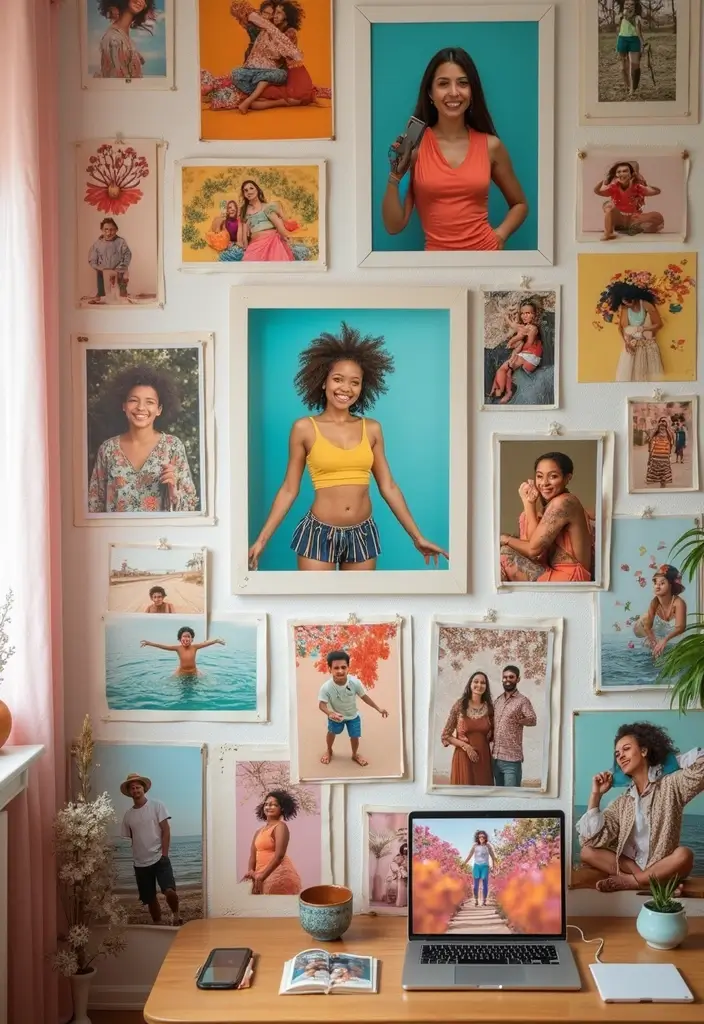 25 DIY Room Decor for Teens Aesthetic Ideas That Are Totally Viral - 6. DIY Photo Wall Collage