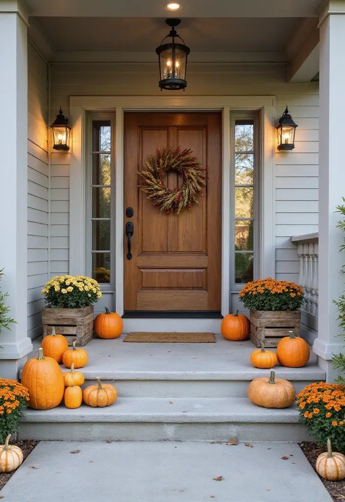 25 Fall Front Porch Decor Ideas Easy DIY Projects for Warm Welcomes - 4. Seasonal Porch Accessories
