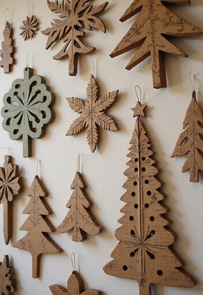 25 Ganesh Decoration Ideas Home Decor DIY for Festive Homes - 11. Upcycled Cardboard Decorations