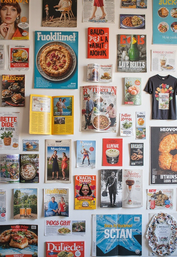 25 Ganesh Decoration Ideas Home Decor DIY for Festive Homes - 17. Recycled Magazine Art