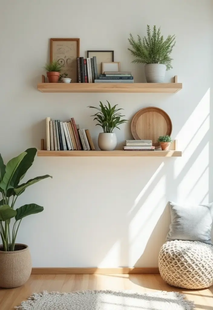 25 Simple DIY Room Decor for Teens That Are Cute and Creative - 11. DIY Wall Shelves