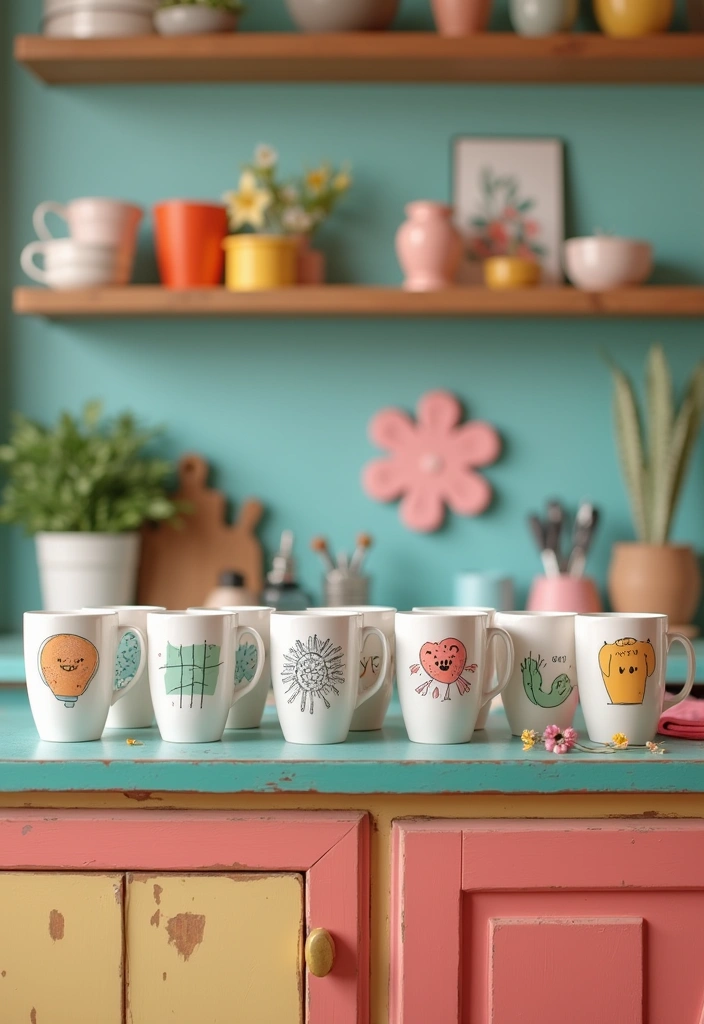 25 Simple DIY Room Decor for Teens That Are Cute and Creative - 22. DIY Personalized Mugs