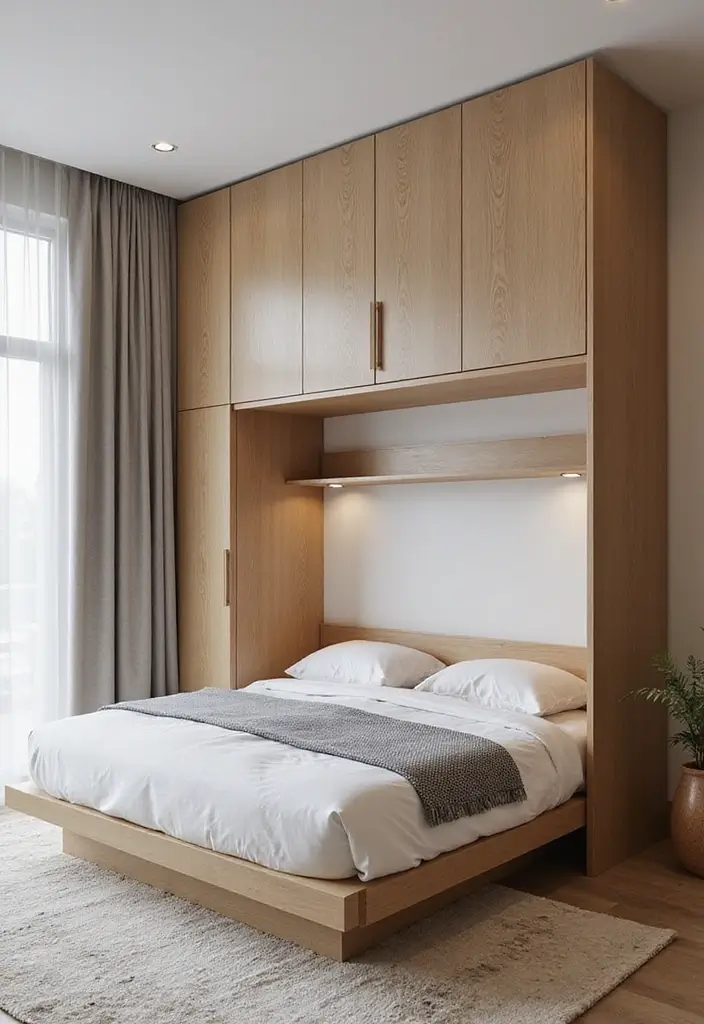 27 Bedroom Ideas for Small Rooms DIY Decor That Maximizes Space - 3. DIY Murphy Bed