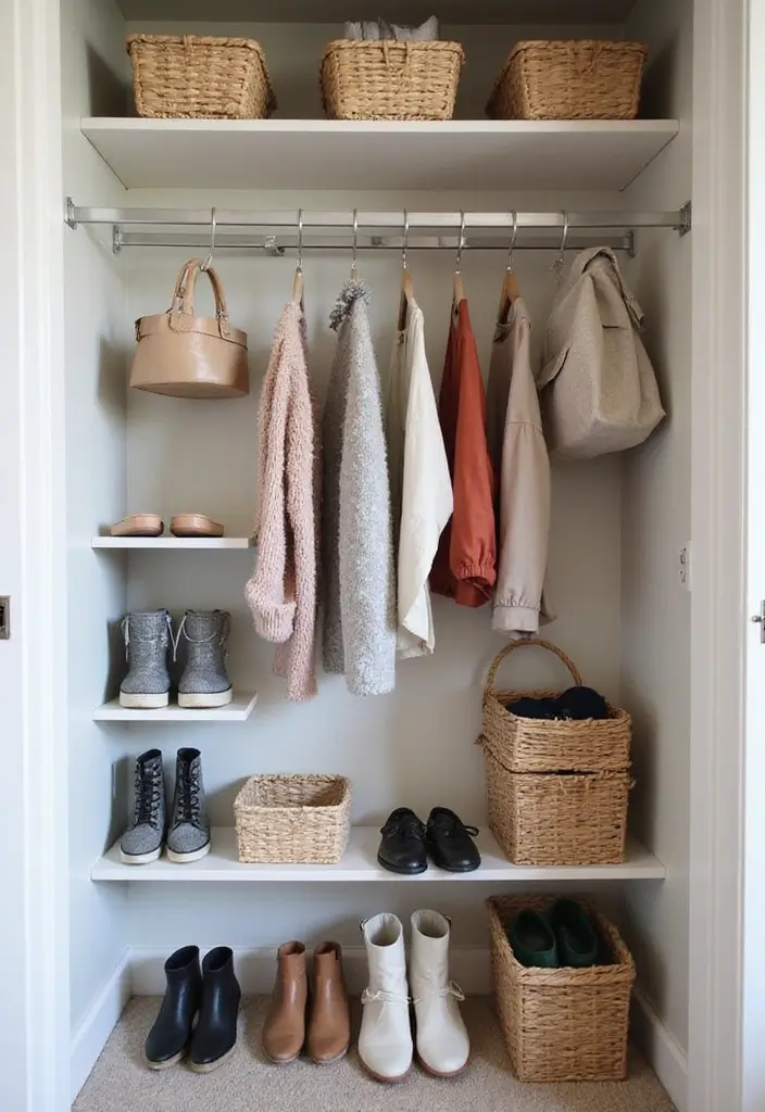 27 Bedroom Ideas for Small Rooms DIY Decor That Maximizes Space - 8. DIY Closet Organizers