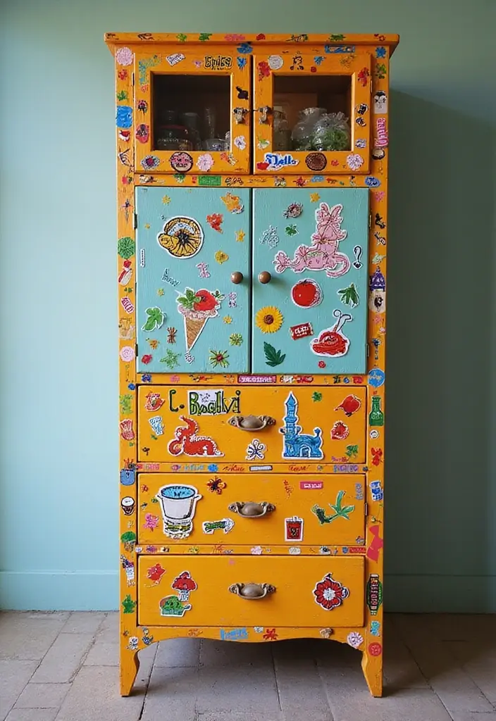 27 Cute DIY Room Decor Easy Crafts Ideas for a Personal Touch - 16. Decorative Stickers for Furniture