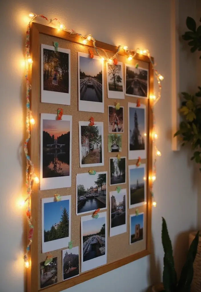 27 Cute DIY Room Decor Easy Crafts Ideas for a Personal Touch - 6. DIY Photo Collage Board