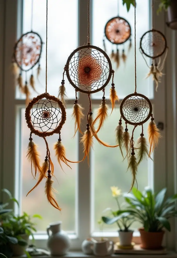 27 Cute DIY Room Decor Easy Crafts Ideas for a Personal Touch - 7. Dreamcatchers with a Twist