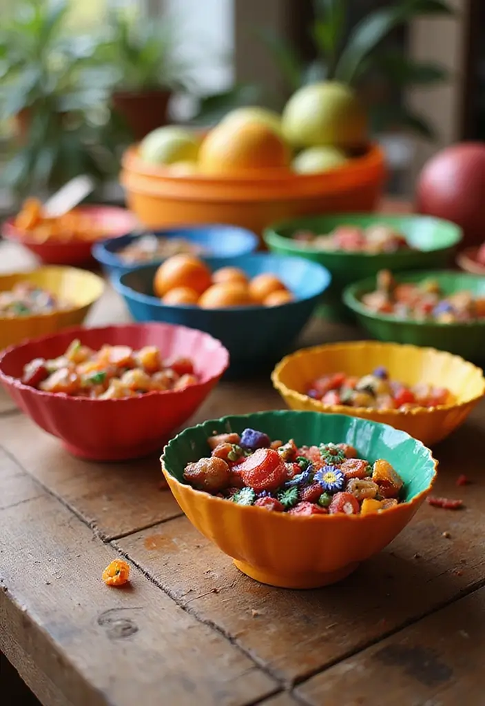 27 Cute DIY Room Decor Easy Crafts Ideas for a Personal Touch - 8. Colorful Paper Mache Bowls