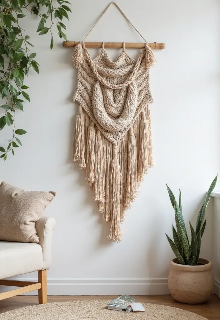 27 DIY Crafts for Home Decor Creative Projects for Any Season - 13. Unique Wall Hangings