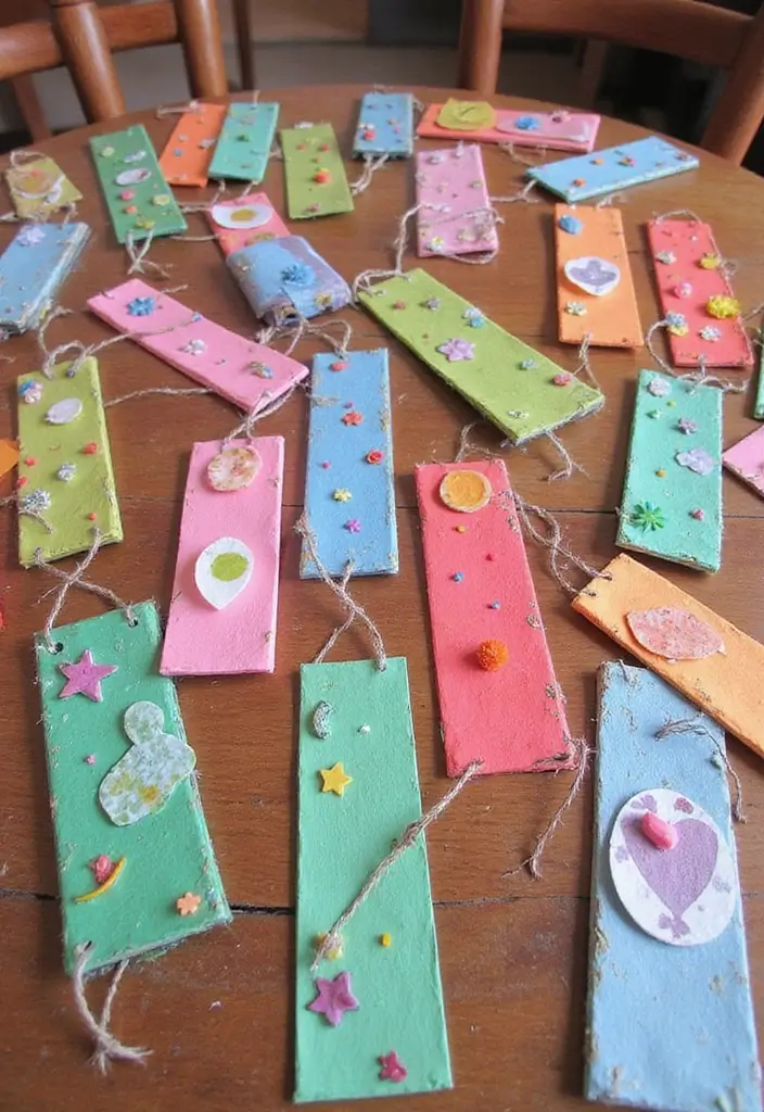 27 DIY Crafts for Home Decor Creative Projects for Any Season - 24. Handmade Bookmarks