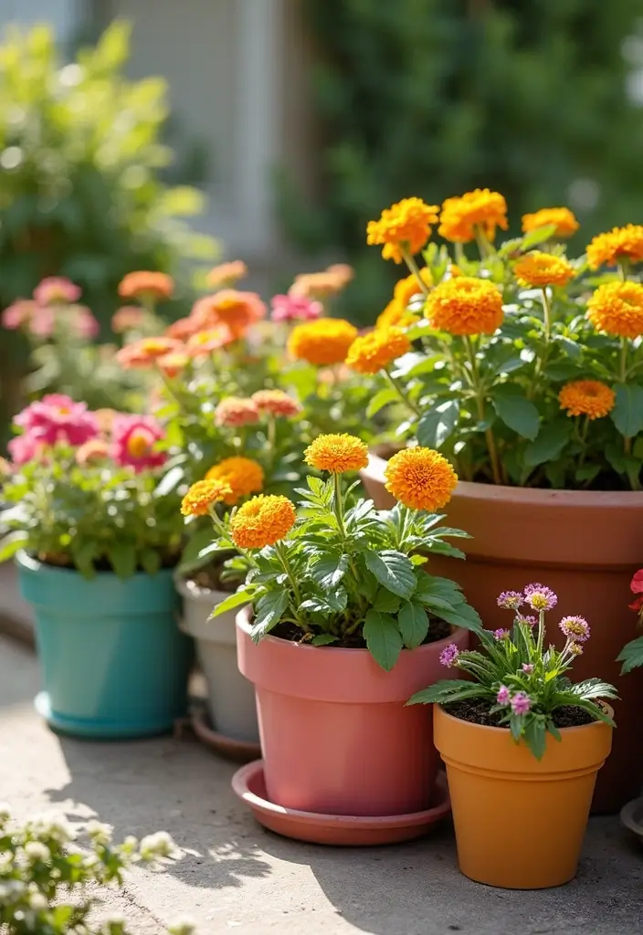 27 DIY Crafts for Home Decor Creative Projects for Any Season - 5. Painted Flower Pots