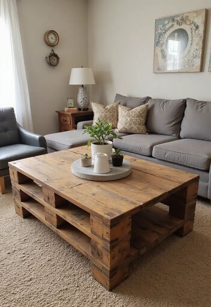 27 DIY Crafts for Home Decor Creative Projects for Any Season - 8. Upcycled Pallet Furniture