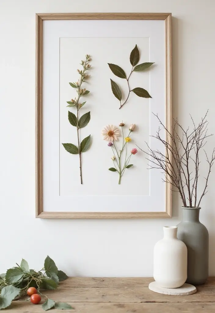 27 DIY Home Decor Projects: Creative Ideas for Stylish Homes - 18. Nature-Inspired Wall Art
