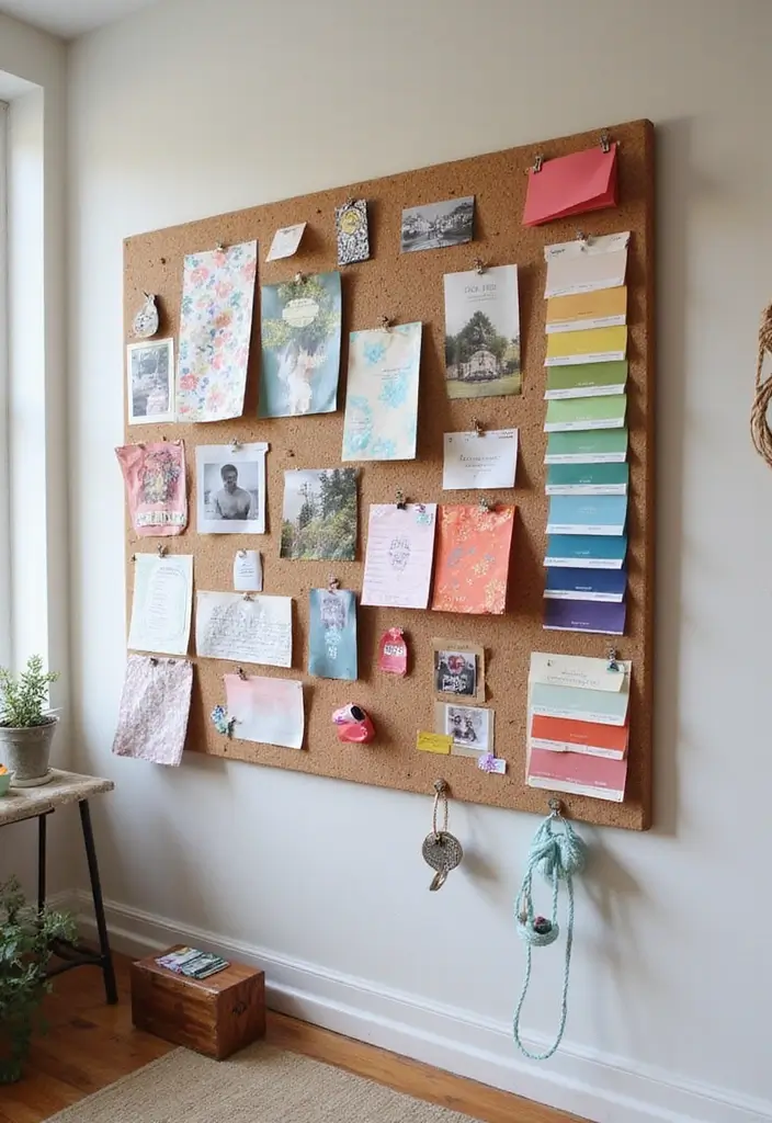 27 DIY Home Decor Projects: Creative Ideas for Stylish Homes - 9. DIY Mood Board