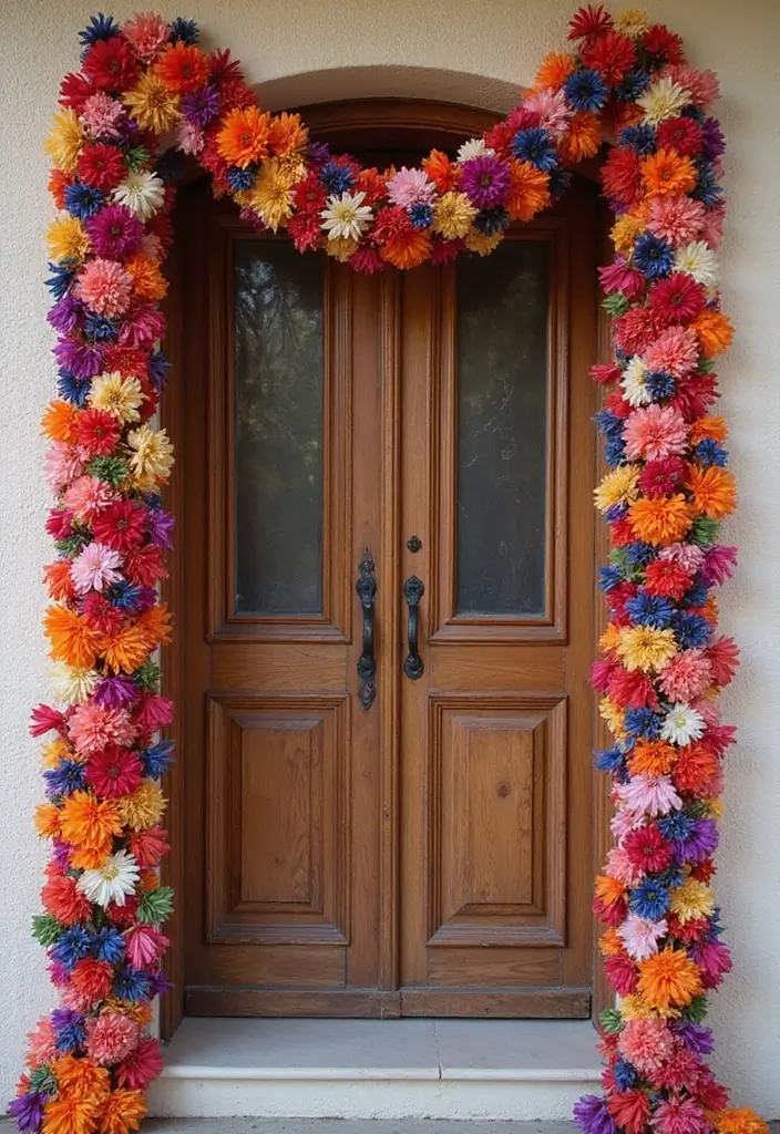 27 DIY Mehendi Decor Ideas at Home for Festive Celebrations - 14. Mehendi Inspired Garlands