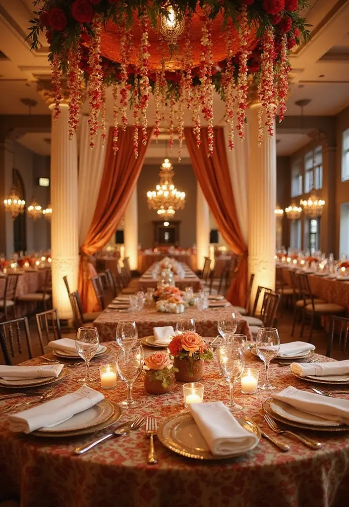 27 DIY Mehendi Decor Ideas at Home for Festive Celebrations - 23. Mehendi Inspired Wedding Decor