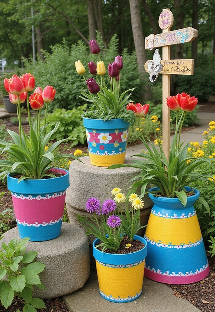 27 Dollar Tree Home Decor Ideas DIY Projects for Every Room - 10. Garden Decor