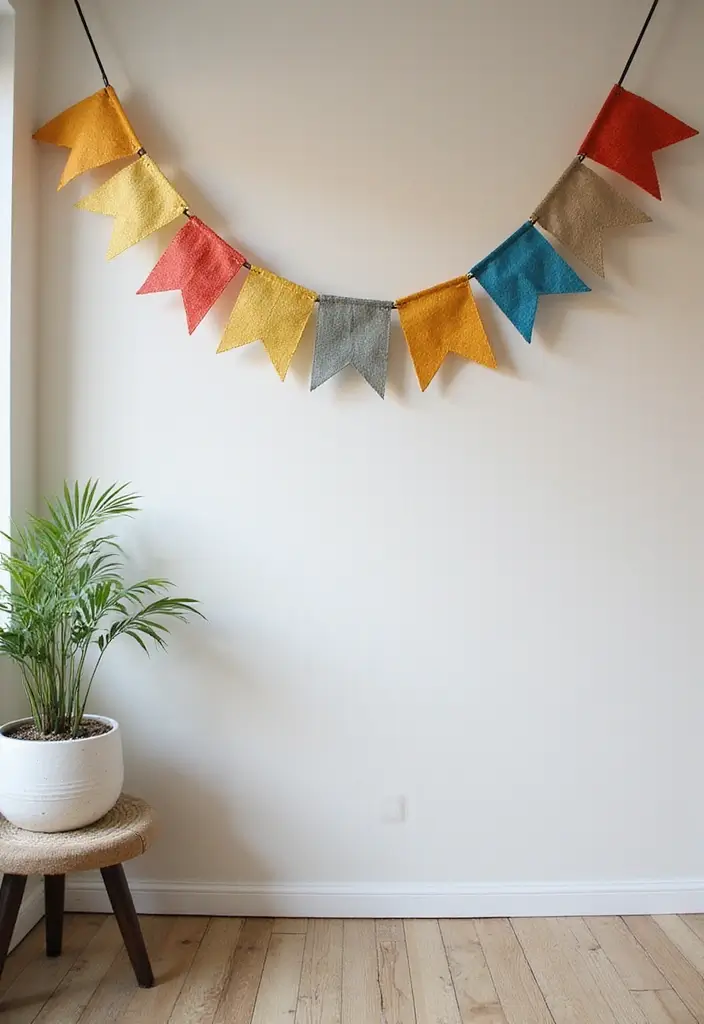 27 Dollar Tree Home Decor Ideas DIY Projects for Every Room - 17. DIY Banner Decor