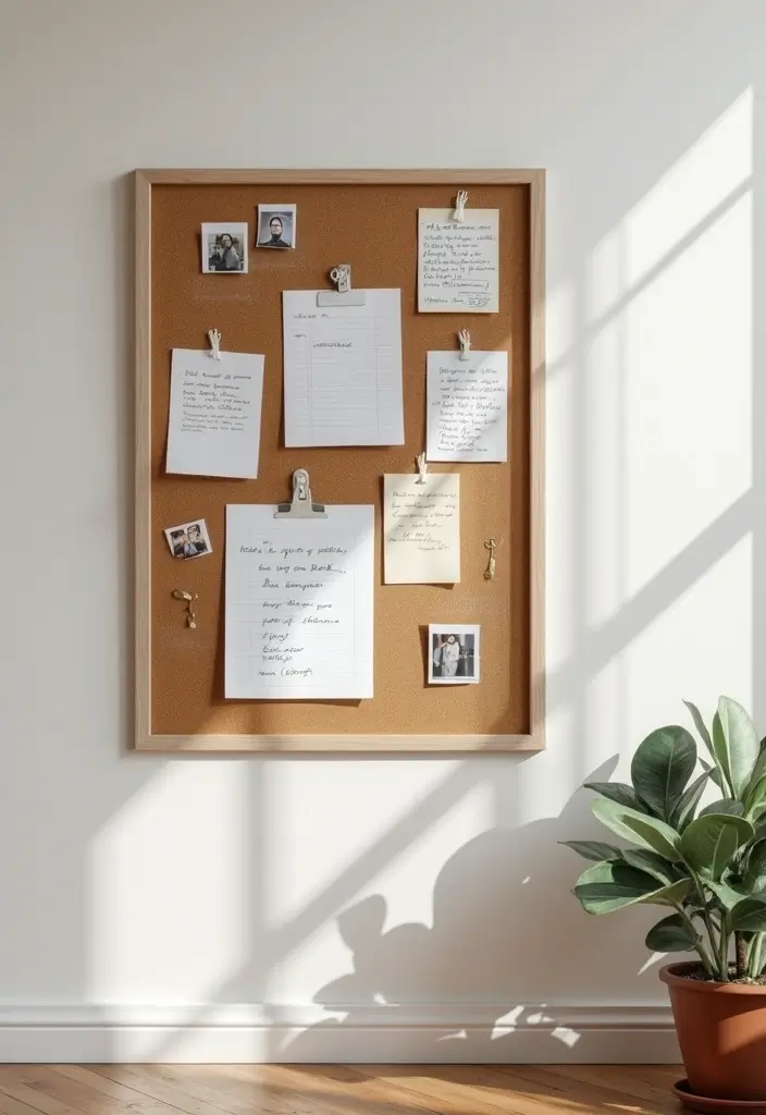 27 Dollar Tree Home Decor Ideas DIY Projects for Every Room - 24. DIY Message Board