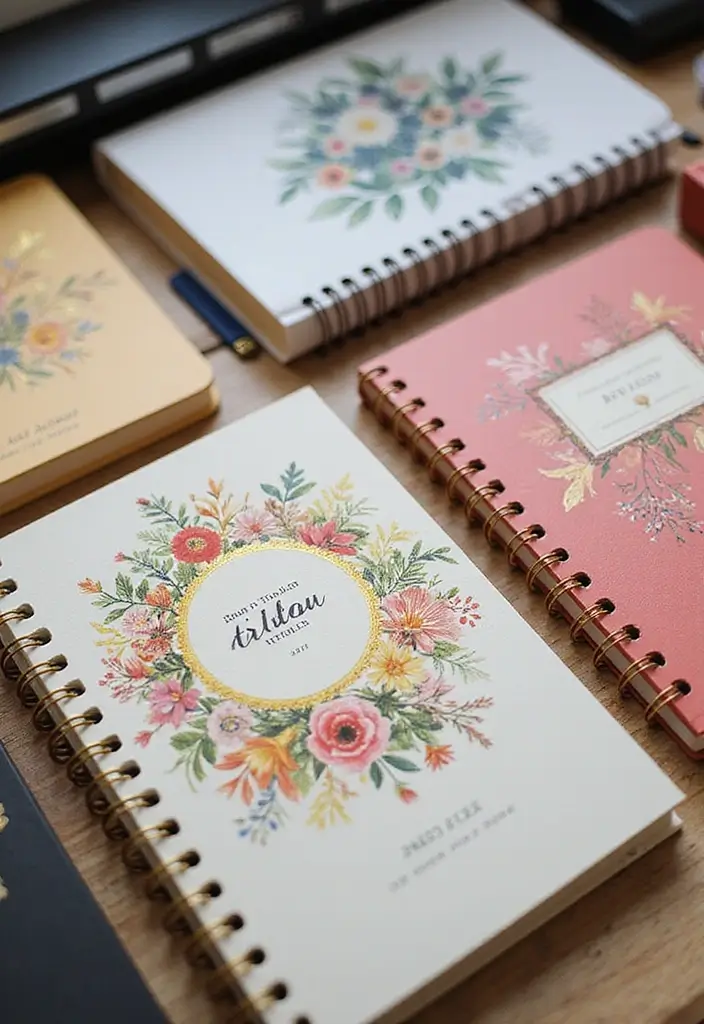 27 Dollar Tree Home Decor Ideas DIY Projects for Every Room - 25. Personalized Notebooks