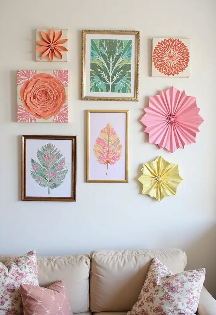 27 Dollar Tree Home Decor Ideas DIY Projects for Every Room - 5. Elegant Wall Art