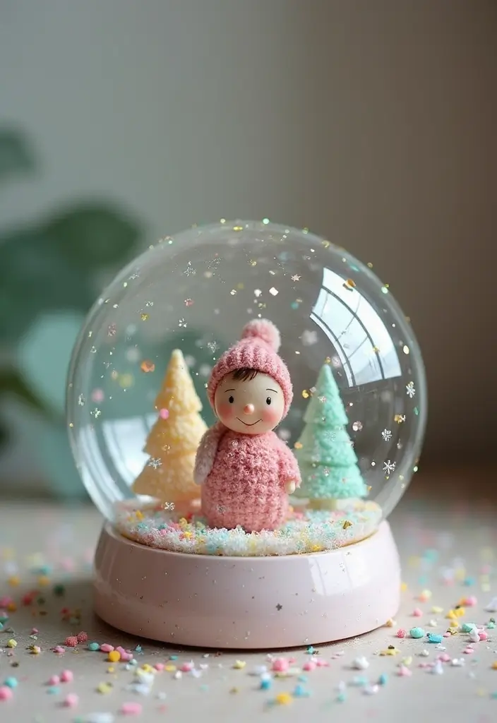 27 Easy DIY Crafts for Home Decor Anyone Can Try - 17. DIY Snow Globe