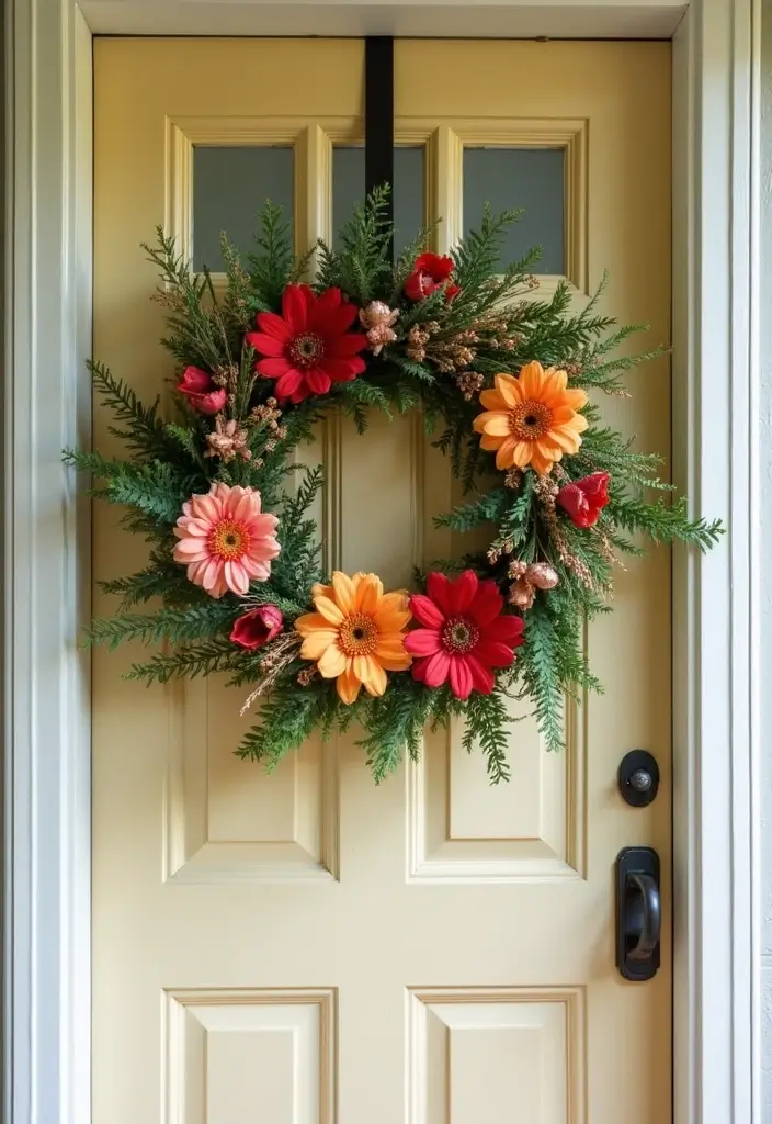 27 Easy DIY Crafts for Home Decor Anyone Can Try - 9. Floral Wreaths