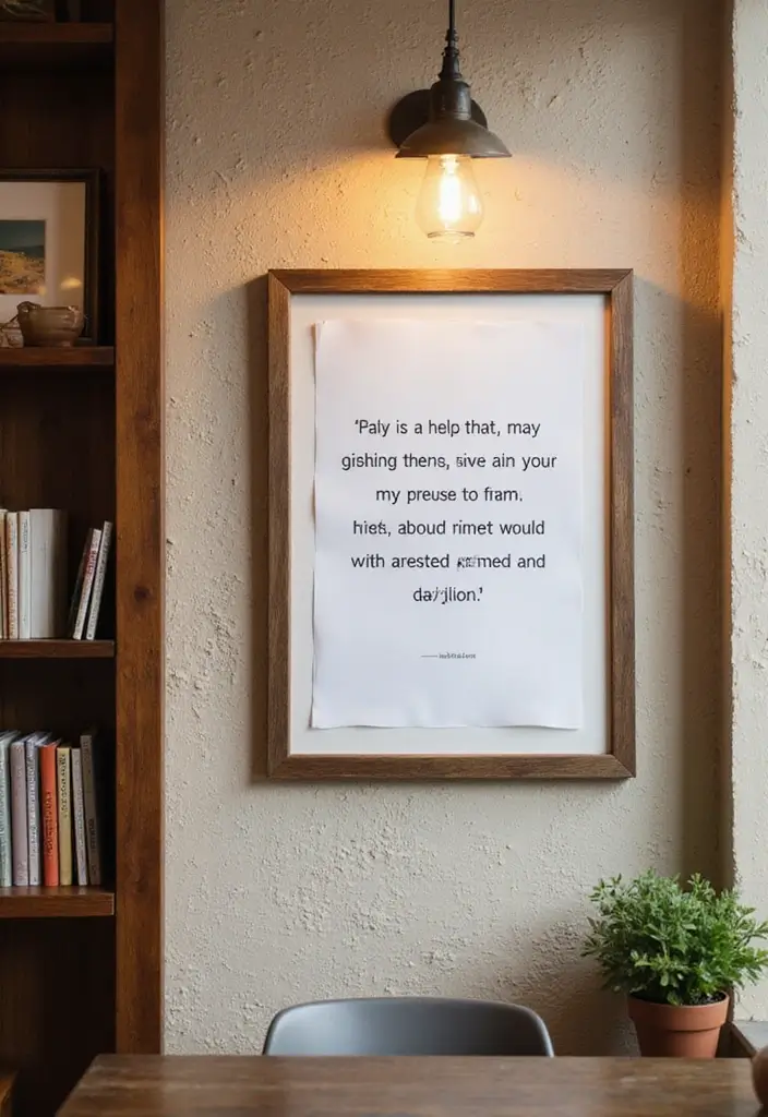 27 Paper Crafts Room Decor Easy DIY for Affordable Style - 18. Paper Quote Art