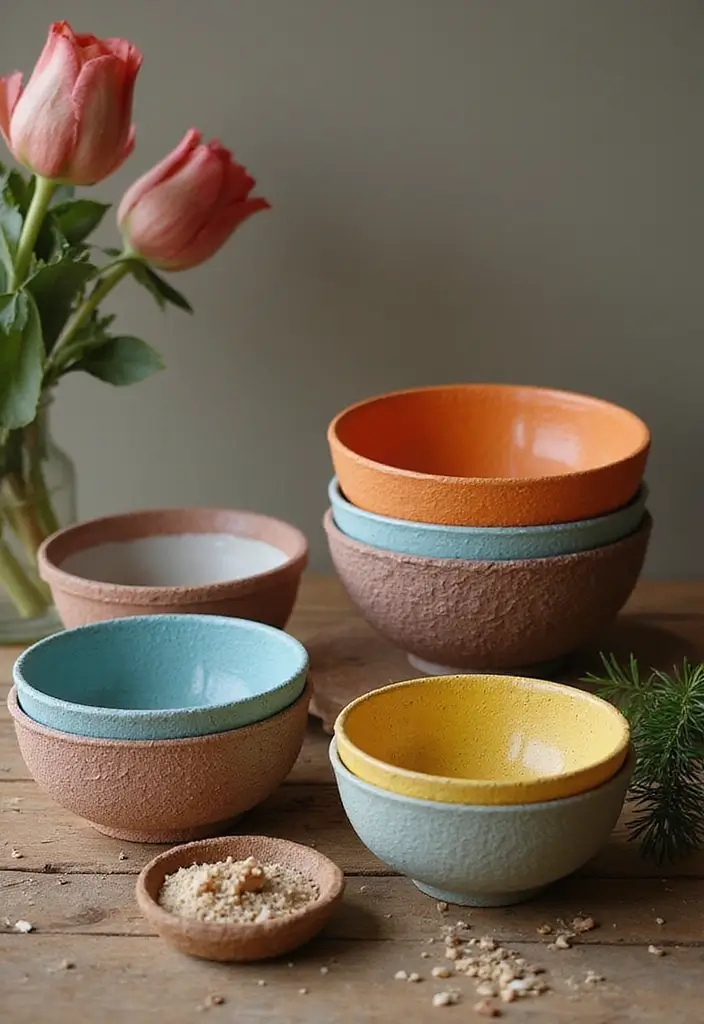 27 Paper Crafts Room Decor Easy DIY for Affordable Style - 3. Paper Mache Bowls