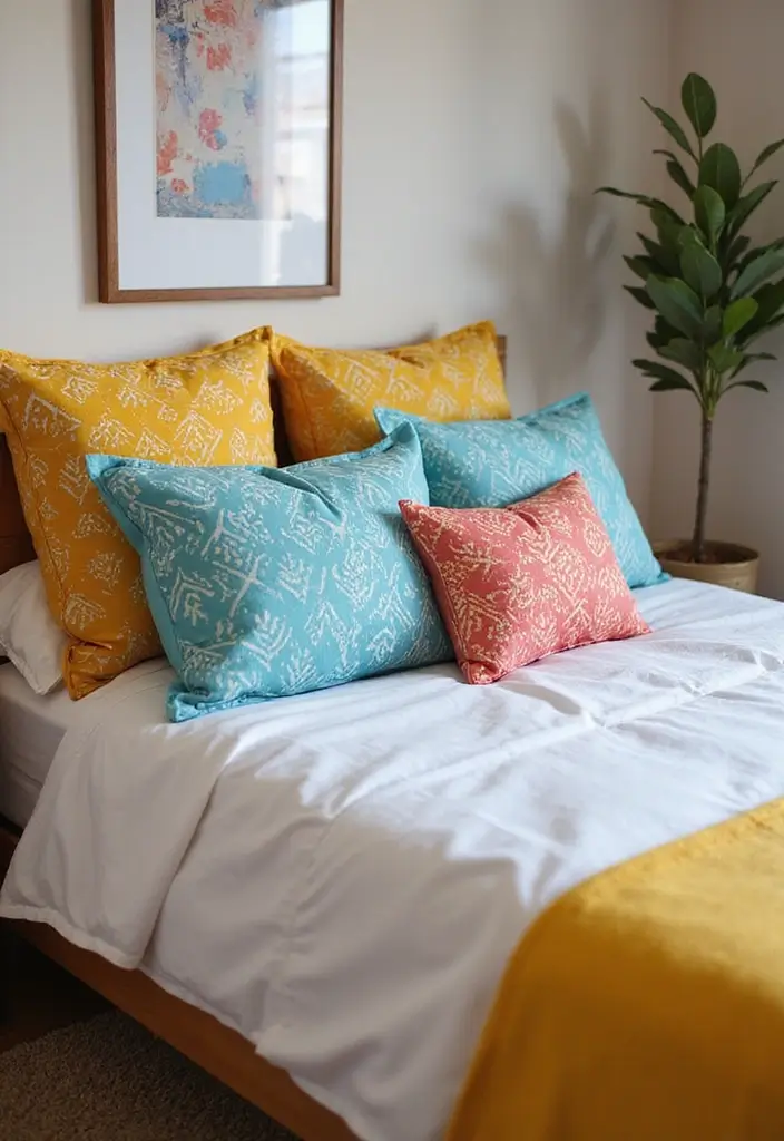 27 Room Decor Ideas DIY for Teens That Transform Their Space - 13. Decorative Pillow Cases