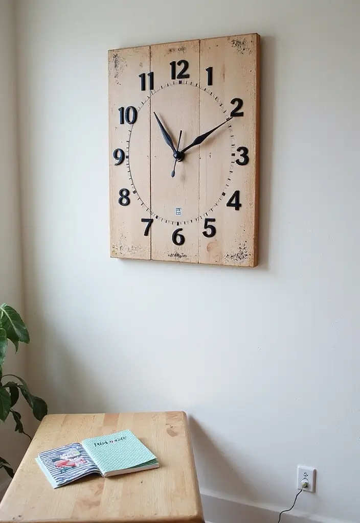 27 Room Decor Ideas DIY for Teens That Transform Their Space - 24. DIY Wall Clock