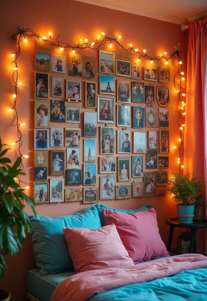 27 Room Decor Ideas DIY for Teens That Transform Their Space - 4. Custom Photo Wall