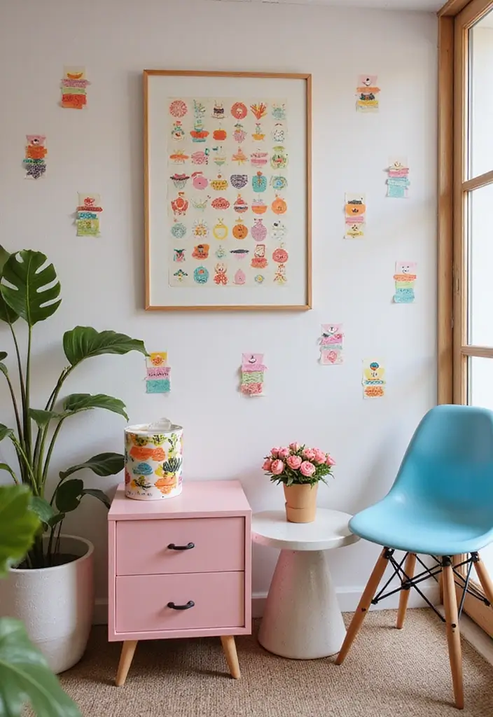 27 Simple Room Decor Ideas Easy DIY You’ll Love - 11. Washi Tape Decor