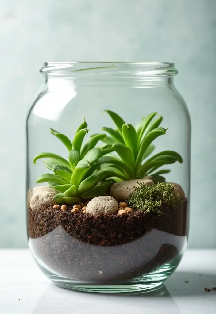 27 Simple Room Decor Ideas Easy DIY You’ll Love - 18. DIY Terrarium