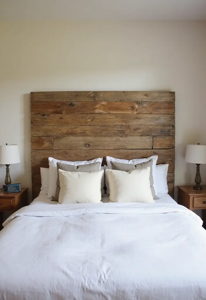 27 Simple Room Decor Ideas Easy DIY You’ll Love - 19. DIY Headboard