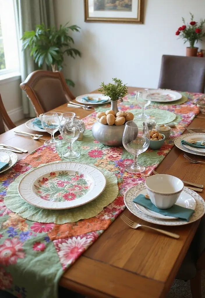 27 Simple Room Decor Ideas Easy DIY You’ll Love - 24. DIY Table Runner