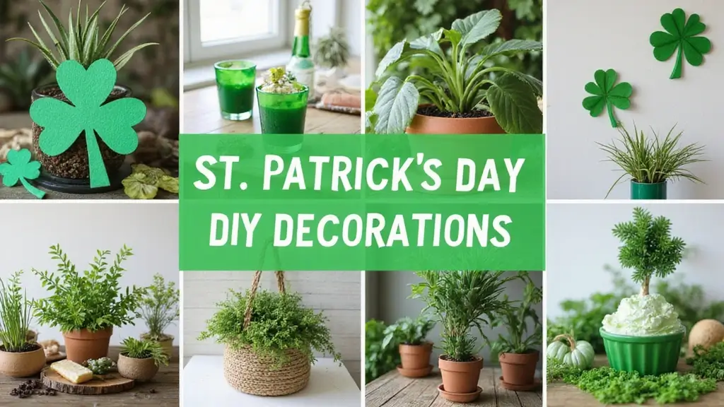 27 St Patrick’s Day Home Decor DIY Ideas Full of Green Charm