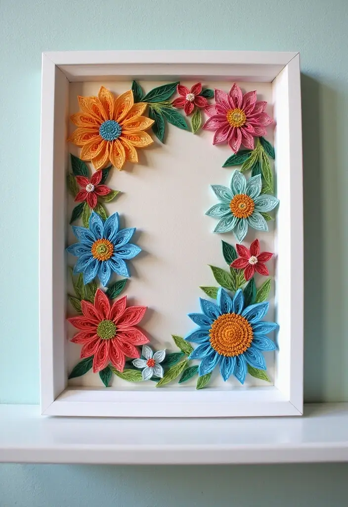 28 Easy DIY Room Decor Wall Art Craft Ideas for Every Style - 11. DIY Paper Quilling Art